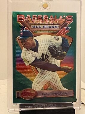 DOC GOODEN 1993 TOPPS FINEST BASEBALL CHROME